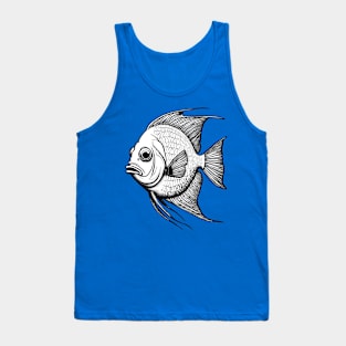 Angel Fish Tank Top